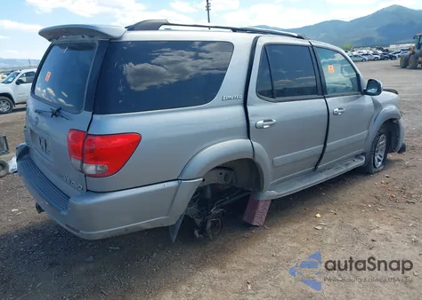 2007 Toyota Sequoia Limited V8 from USA, damaged, VIN 5TDBT48AX7S284281